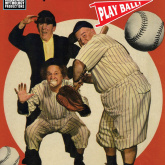 The Three Stooges: Play Ball! #1 (Classic Baseball Photo Cover)