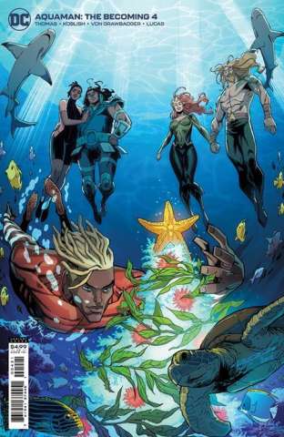 Aquaman: The Becoming #4 (Khary Randolph Card Stock Cover)
