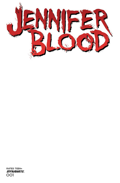 Jennifer Blood #1 (Blank Authentix Cover)