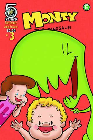 Monty the Dinosaur #3 (Franco Cover)