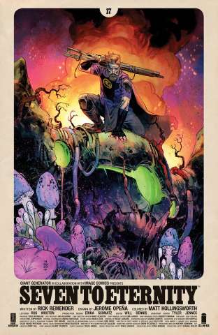 Seven to Eternity #17 (25 Copy Klein Cover)