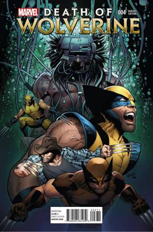 Death of Wolverine #4 (Land Cover)