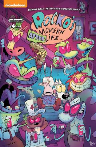 Rocko's Modern Afterlife #4 (McGinty Cover)