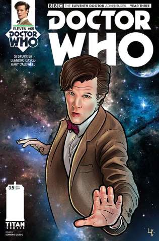 Doctor Who: New Adventures with the Eleventh Doctor, Year Three #5 (Casco Cover)