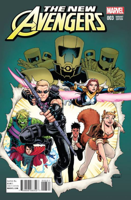 New Avengers #3 (Burnham Cover)