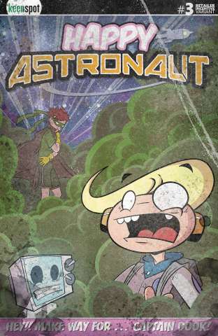 Happy Astronaut #3 (8 Copy Weathered Cover)