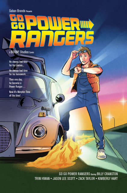 Go, Go, Power Rangers! #4 (25 Copy Bustos Cover)