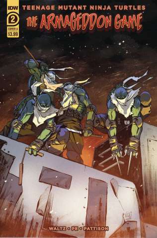 Teenage Mutant Ninja Turtles: The Armageddon Game #2 (Federici Cover)