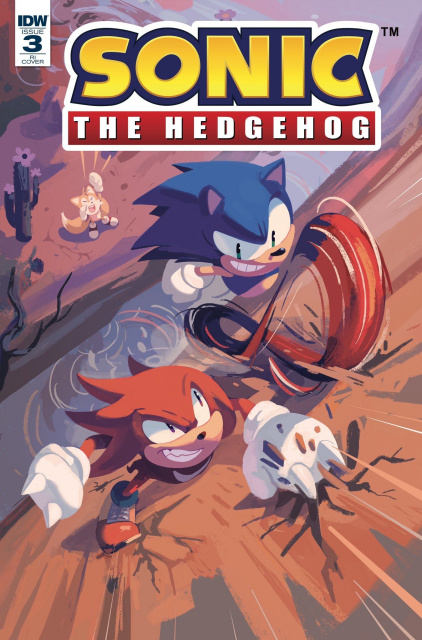 Sonic the Hedgehog #3 (Hesse Cover)