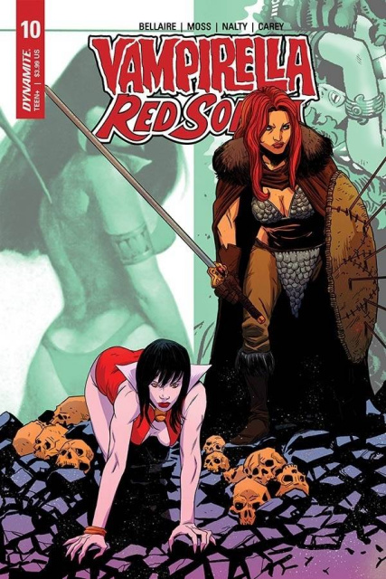 Vampirella / Red Sonja #10 (Moss Cover)