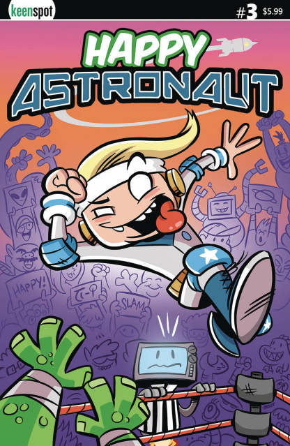 Happy Astronaut #3 (Scoot McMahon Cover)
