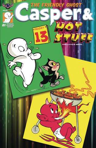 Casper & Hot Stuff #1 (Retro Animation Cover)