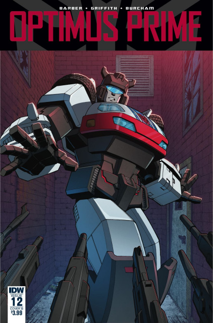 Optimus Prime #12 (Coller Cover)