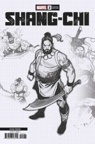 Shang-Chi #2 (Ratio 2nd Printing)