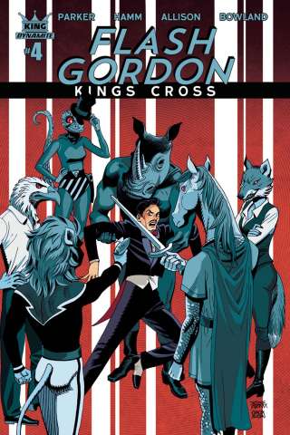 Flash Gordon: Kings Cross #4 (Hamm Cover)