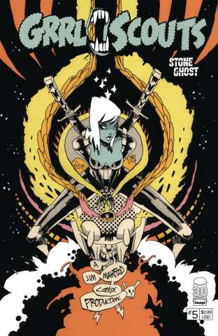 Grrl Scouts: Stone Ghost #5 (Mahfood Cover)