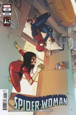 Spider-Woman #15 (Bengal Miles Morales 10th Anniversary Cover)