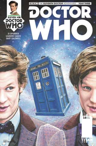 Doctor Who: New Adventures with the Eleventh Doctor, Year Three #8 (Walker Cover)