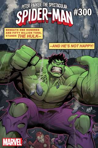 Peter Parker: The Spectacular Spider-Man #300 (Nakayama Hulk Cover)