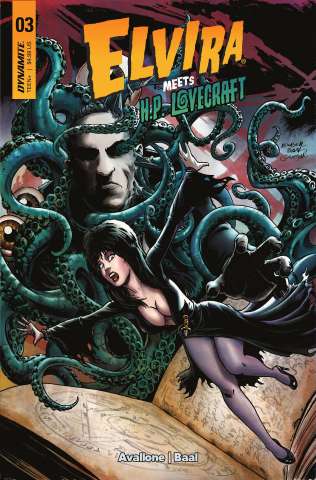 Elvira Meets H.P. Lovecraft #3 (Baal Cover)