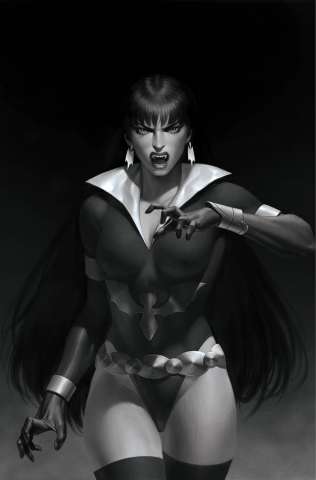 Vampirella: The Dark Powers #5 (45 Copy Yoon B&W Virgin Cover)