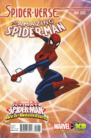 The Amazing Spider-Man #14 (Wamester Marvel Animation Cover)
