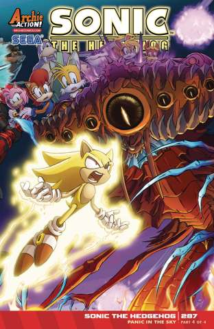 Sonic the Hedgehog #287 (Schoening Cover)