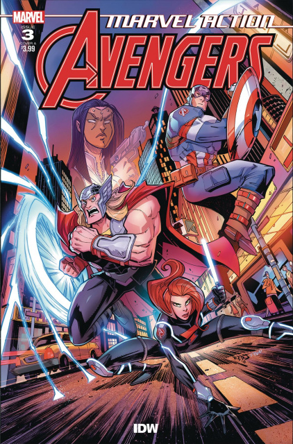 Marvel Action: Avengers #3 (Sommariva Cover)