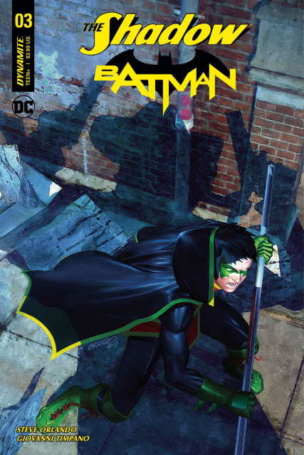 The Shadow / Batman #3 (Peterson Cover)