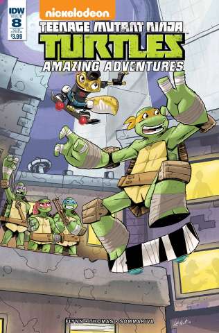 Teenage Mutant Ninja Turtles: Amazing Adventures #8 (Subscription Cover)