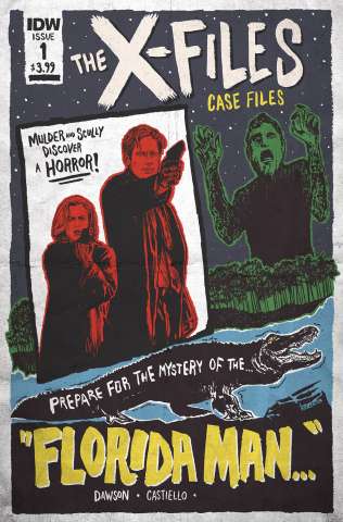 The X-Files Case Files: Florida Man #1 (Lendl Cover)
