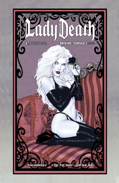 Lady Death Origins: Cursed #1 (Phoenix Thursday Cover)