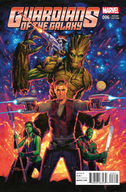 Guardians of the Galaxy #6 (Hildebrandt Classic Cover)
