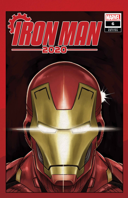 Iron Man 2020 #6 (Superlog Heads Cover)