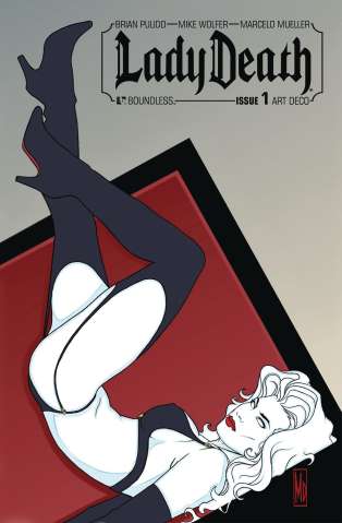 Lady Death #1 (Art Deco Variant Cover)