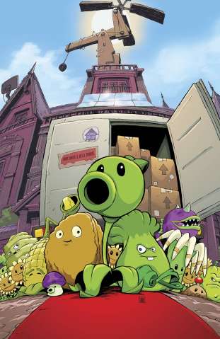 Plants vs. Zombies #4 (Grown Sweet Home Cover)