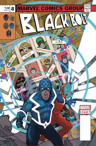 Black Bolt #8 (Ward Cover)