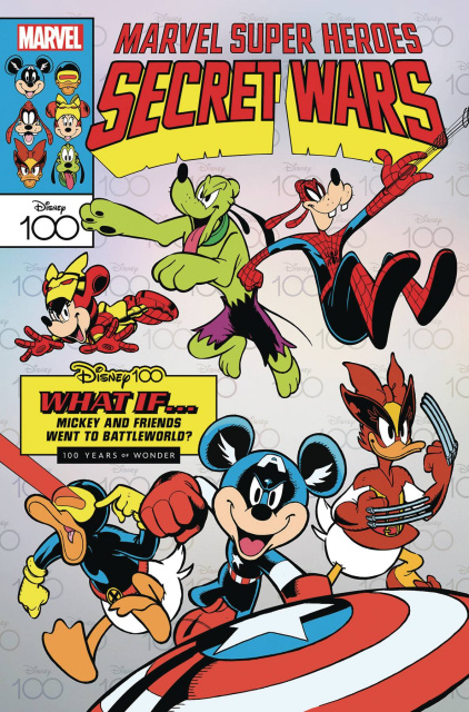 The Amazing Spider-Man #37 (De Lorenzi Disney100 Secret Wars Cover)