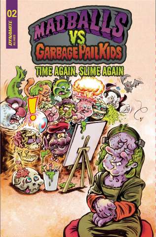 Madballs vs. Garbage Pail Kids: Time Again, Slime Again #2 (Crosby Cover)