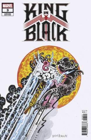 King in Black #3 (Bederman Tattoo Cover)