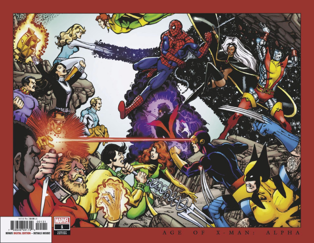 Age of X-Man: Alpha #1 (Perez Gem Cover)
