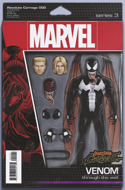 Absolute Carnage #2 (Christopher Action Figure Cover)