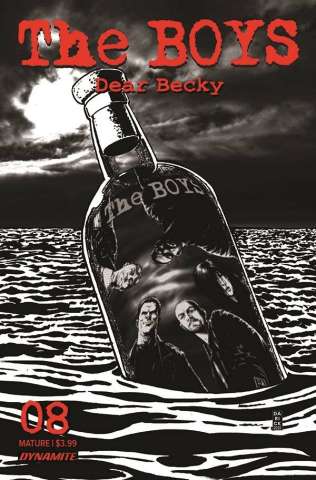 The Boys: Dear Becky #8 (Robertson Line Art Premium Bonus Cover)