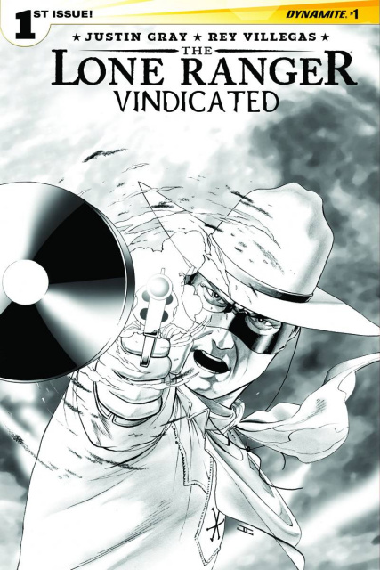 The Lone Ranger: Vindicated #1 (20 Copy Cassaday B&W Cover)
