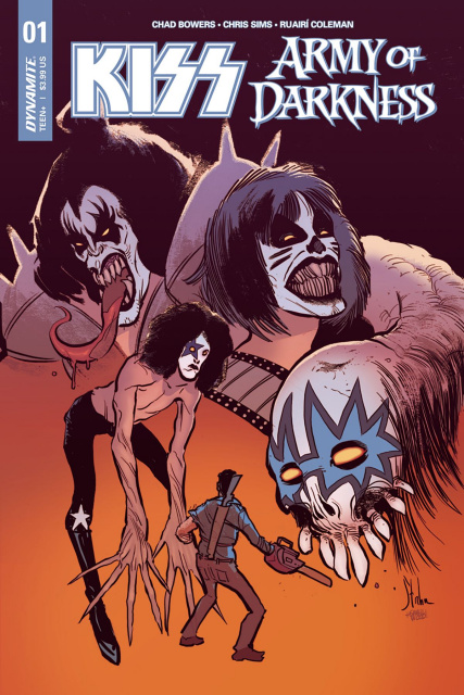 KISS / Army of Darkness #1 (Strahm Cover)