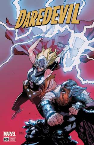 Daredevil #600 (Yu Mighty Thor Cover)