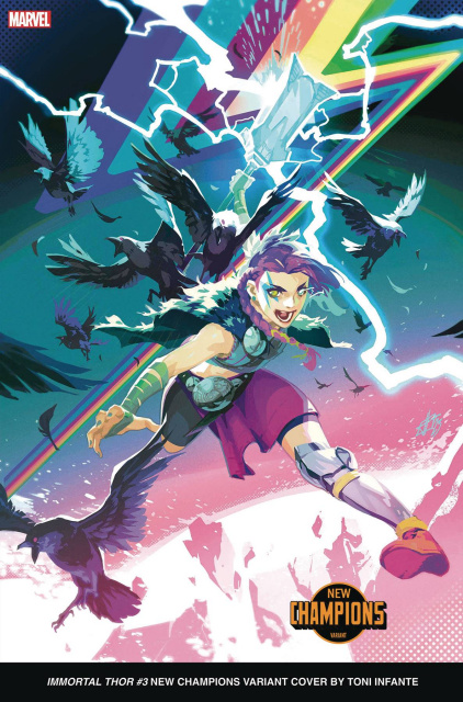 The Immortal Thor #3 (Toni Infante New Champions Cover)
