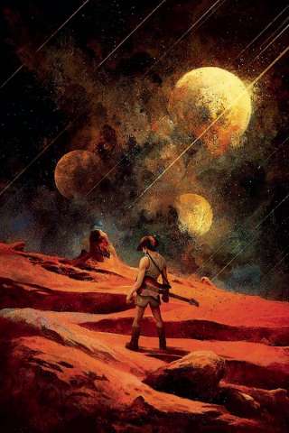 Traveling to Mars #2 (30 Copy Merli Virgin Cover)
