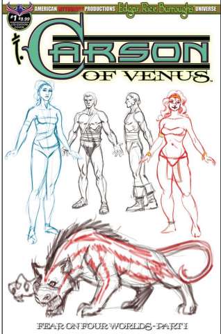 Carson of Venus: Fear on Four Worlds #1 (Special Character Cover)