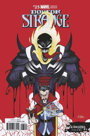 Doctor Strange #25 (Venomized Dormammu Cover)